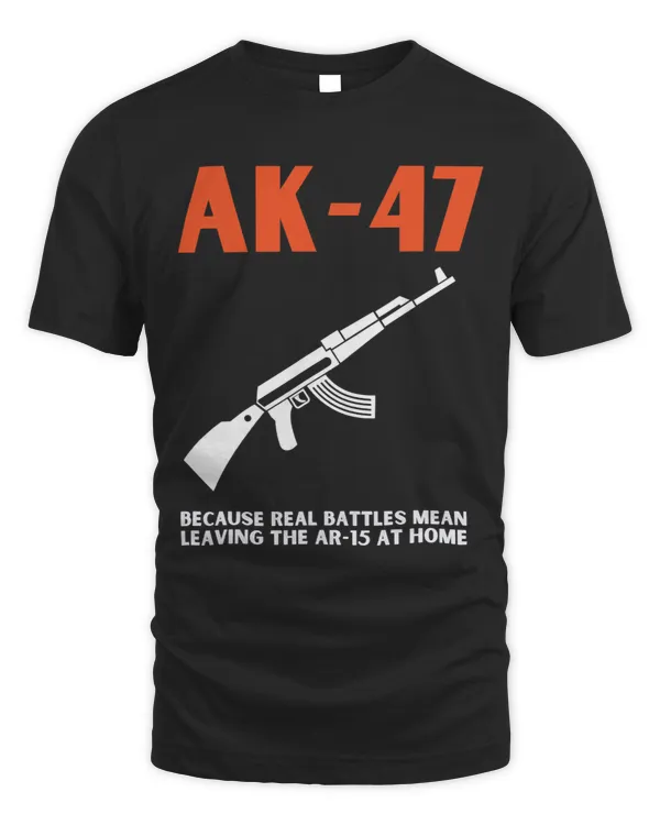 AK47 Kalashnikov Rifle And Russian Gun