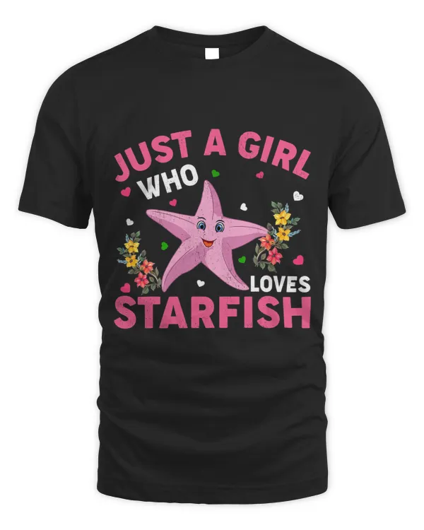 Starfish Lover Just A Girl Who Loves Starfish
