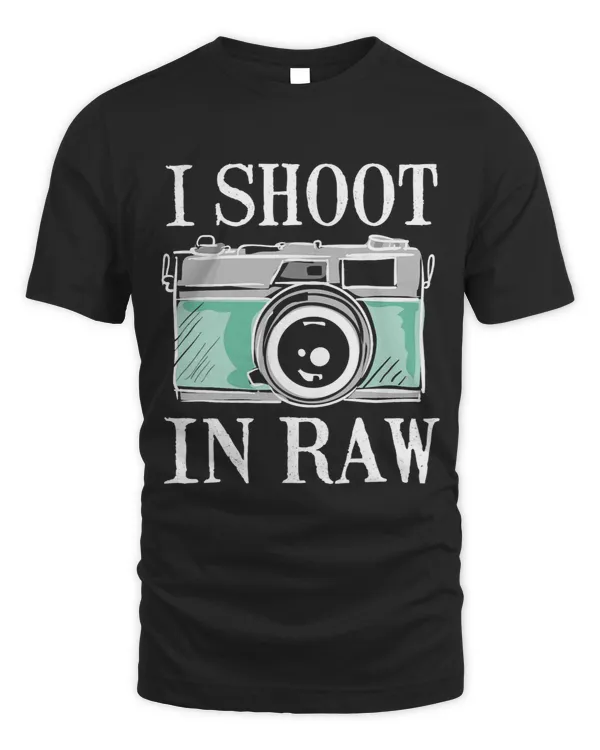I Shoot in Raw Personalized Funny Gifts for Photographers