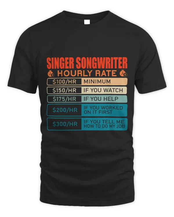 Singer Songwriter Vintage Hourly Rate