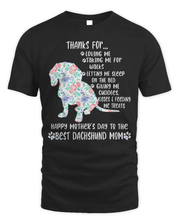 Wiener Happy Mothers Day Dachshund Mom dog Lover 211 Dachshund Doxie