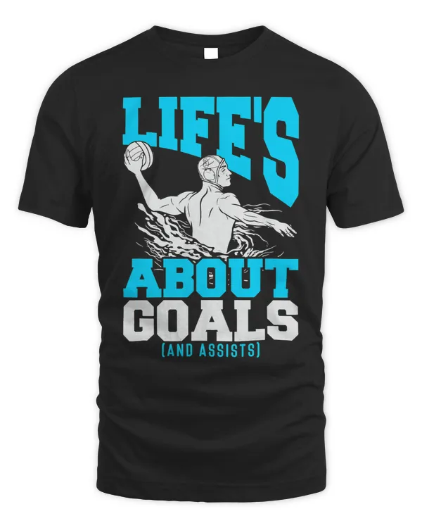 Water Polo Player Quote Lifes About Goals Water Polo