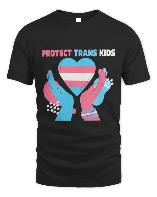 Protect Trans Kids Shirt Transgender Flag Protect Trans Kids