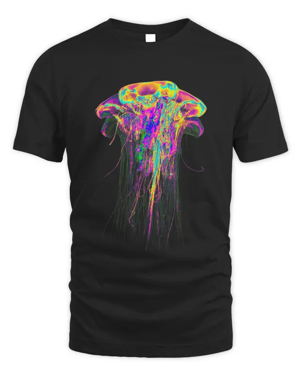 EDM Rave Shirt Trippy Atomic Jellyfish Tee