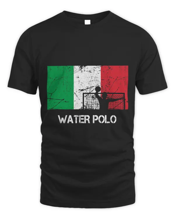 Italy Flag Water Polo Funny For Water Polo Player
