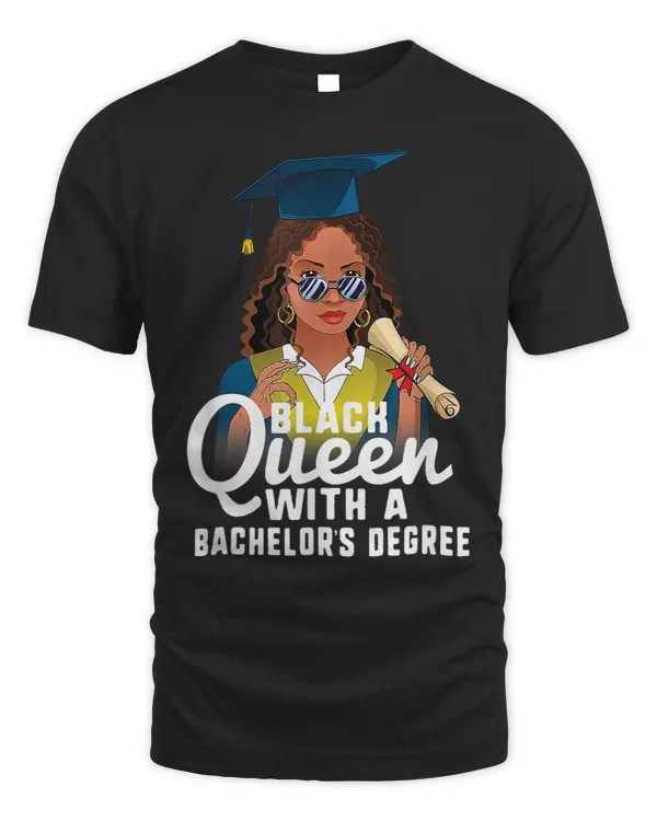 Black Queen With A Bachelors Degree Graduation
