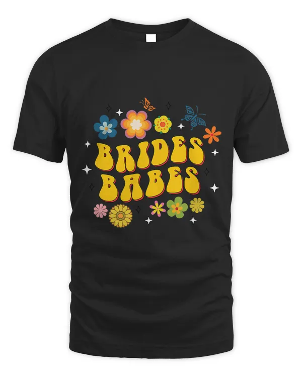 Bride Babes Bridesmaids Groovy Bachelorette Party Matching