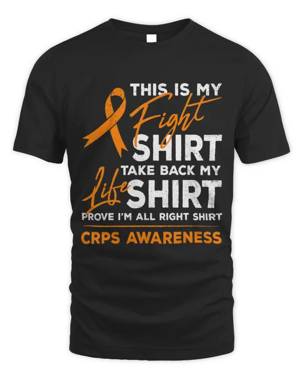 This Is My Fight RSD CRPS Awareness Orange Ribbon Fighter