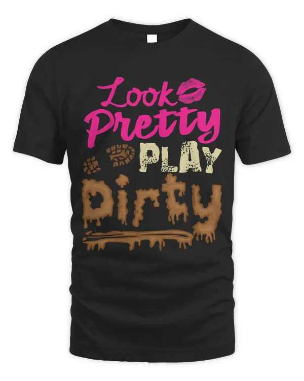 Mud Run Princess Look Pretty Play Dirty Team Girls ATV