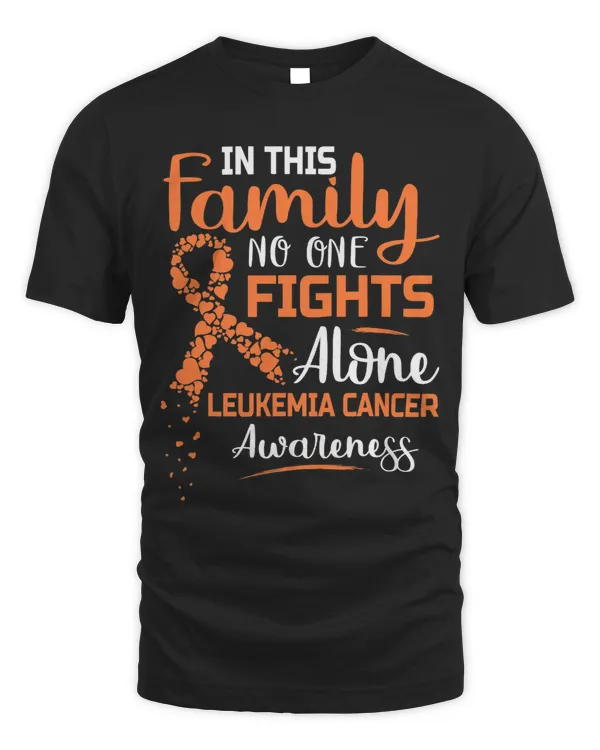Leukemia Cancer Awareness Survivor Orange Ribbon Gift