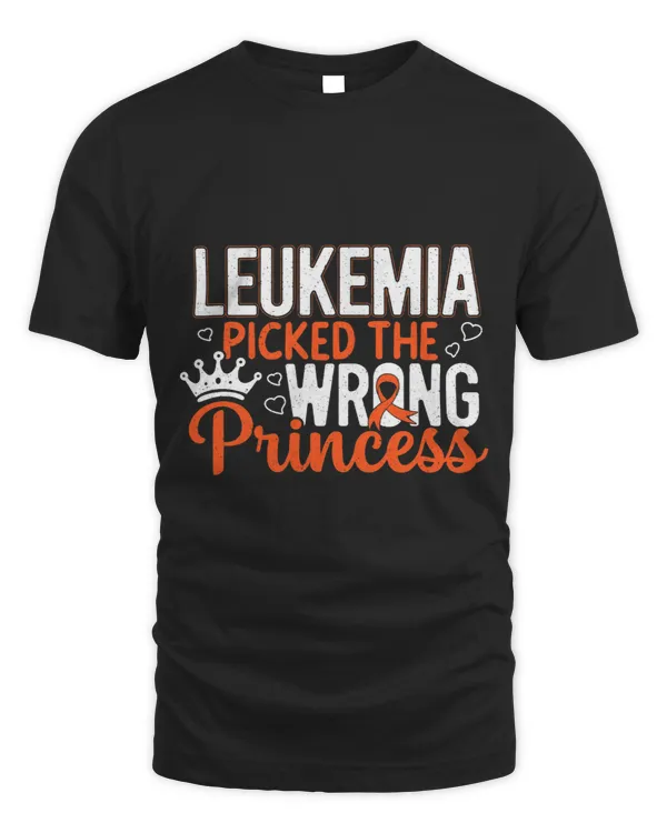 Leukemia Princess Orange Ribbon Awareness Survivor