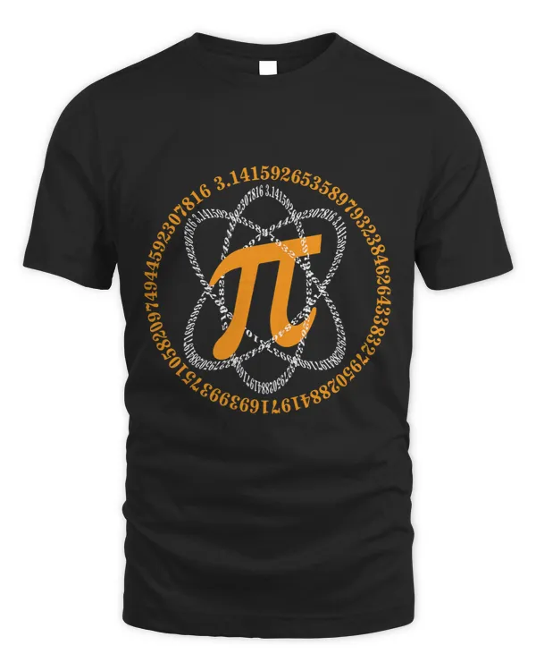 PI Day T Shirt Atom PI Math Geek Science Lovers