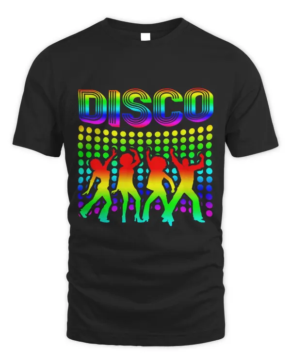 Disco 70s Disco Themed Shirt Vintage Retro Dancing 8