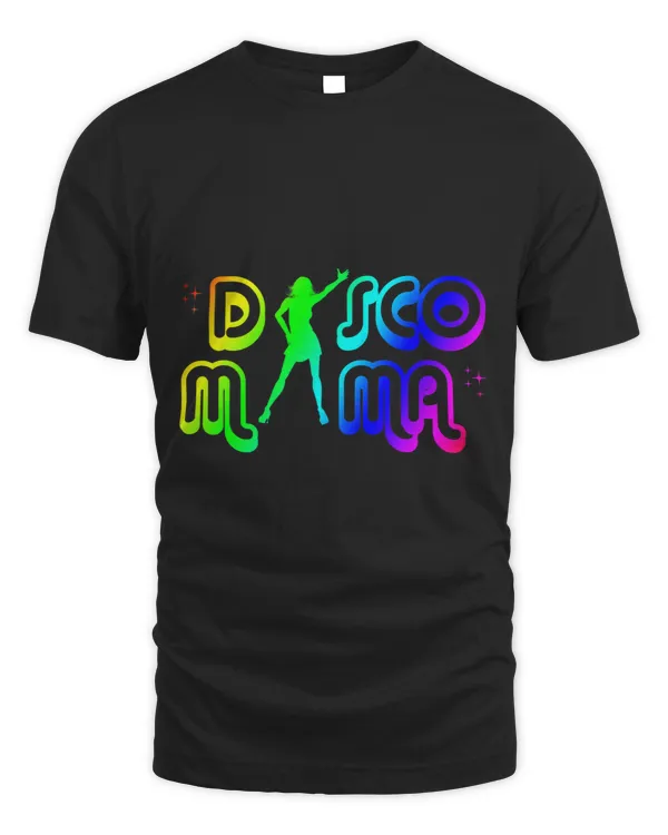 Disco Mama 60s 70s 80s Costume Party Wear Outfit Tshirt