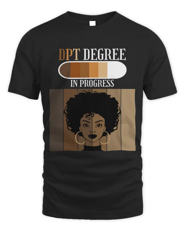 Doctor of Physical Therapy DPT Degree In Progress Black Afro