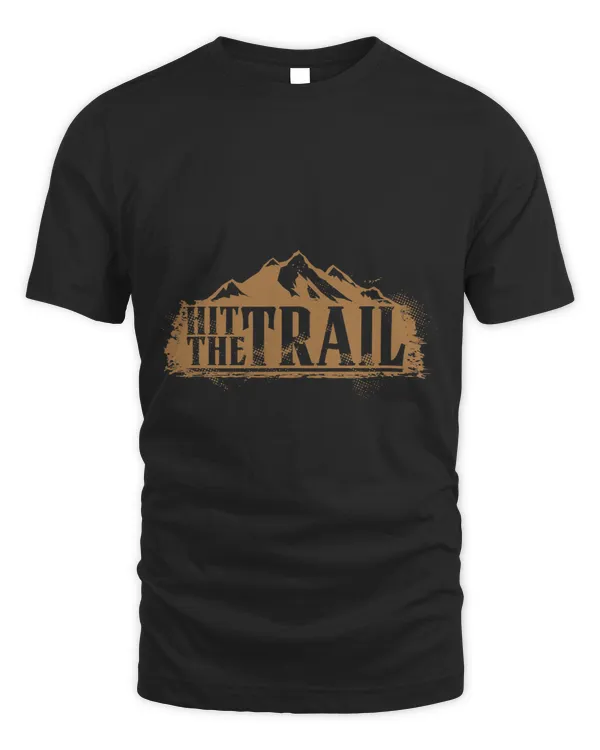 Distressed Hit the Trail Graphic