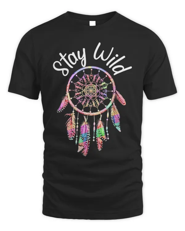 Stay Wild Dream Catcher Moon Child Bohemian Boho Spiritual