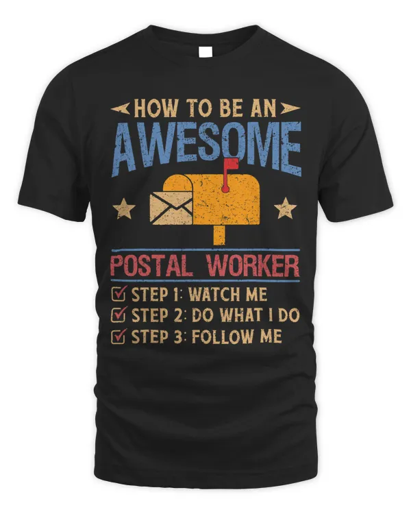 Postman Shirts Funny Postal Worker Gift