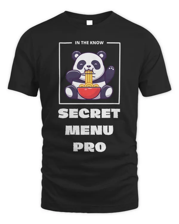 Funny Secret Menu Fast Food Eat Restaurant Lover Chef Humor 3