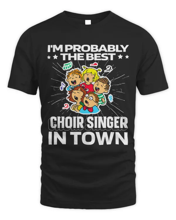 Funny Singer Choirmaster Member Choir Singing