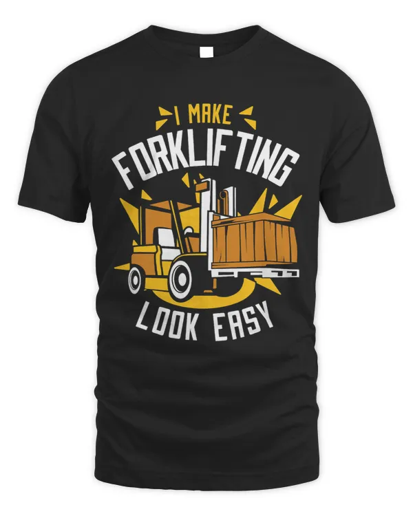 I Make Forklifting Look Easy Reach Truck Forklift Operator