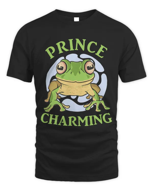 Prince Charming Frog a Funny Prince of the Rainforest
