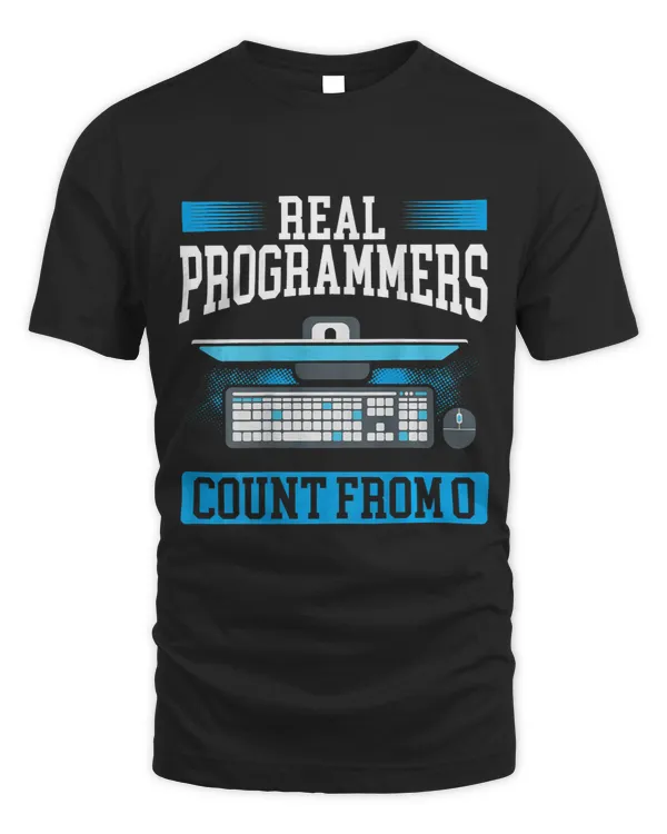 Backprint Real Programmers Count From 0 Coding
