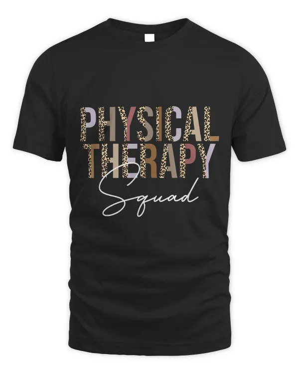 Leopard Physical Therapy Squad Funny Physical Therapist