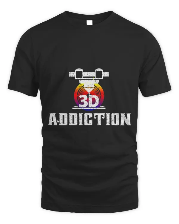 3D Printing Printer Model Addiction Humorous Design