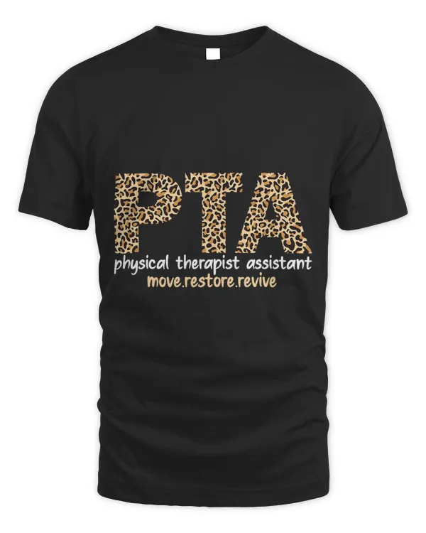 Leopard Print Physical Therapist Physiotherapy Assistant