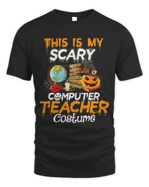 This Is My Scary Computer Teacher Halloween Costume Funny