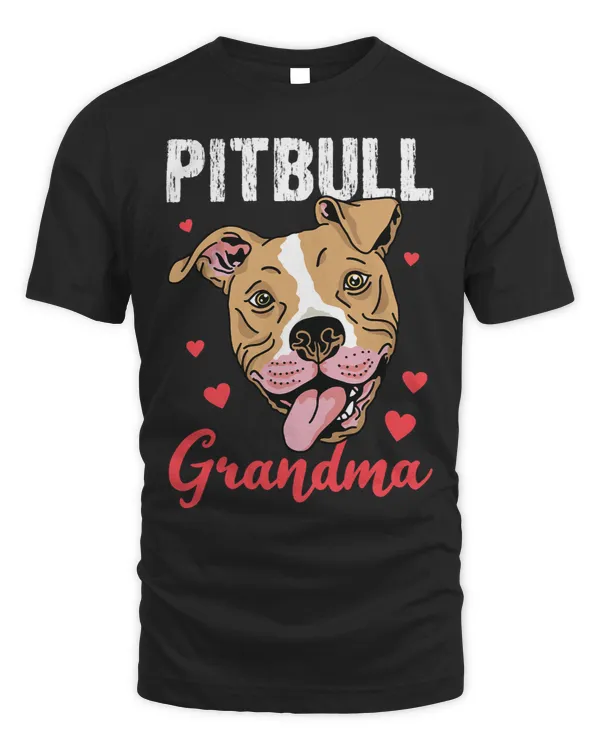 Bully Grandma Pawma Dog Grandparents Dog Lover Pitbull Dog