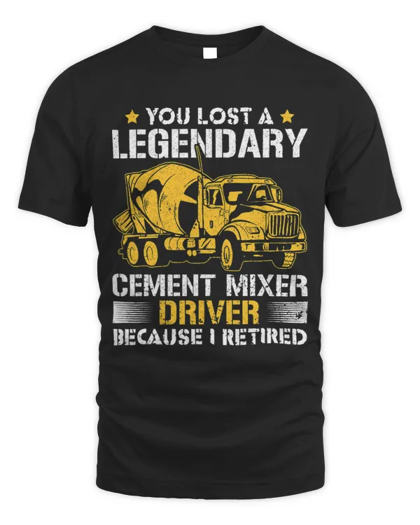 Retired Legendary Cement Mixer Driver Concrete Mixer