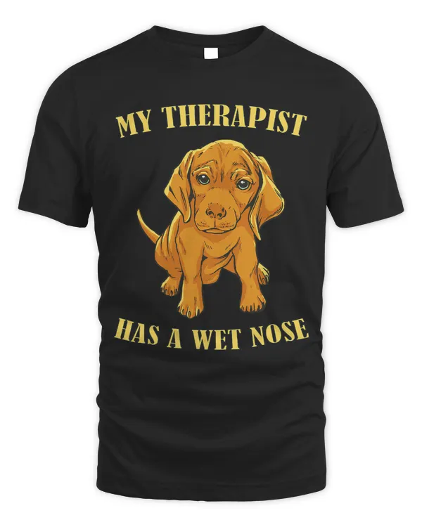 My therapist has a wet nose dog doctor mental health