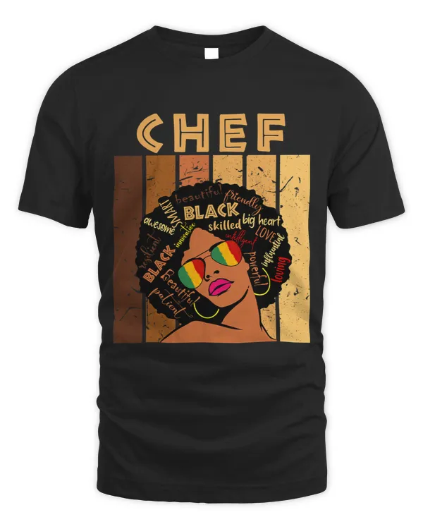 Chef Afro African American Women Black History Month