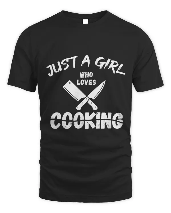 Cooks Just A Girl Who Loves Cooking Chef Vintage Culinary