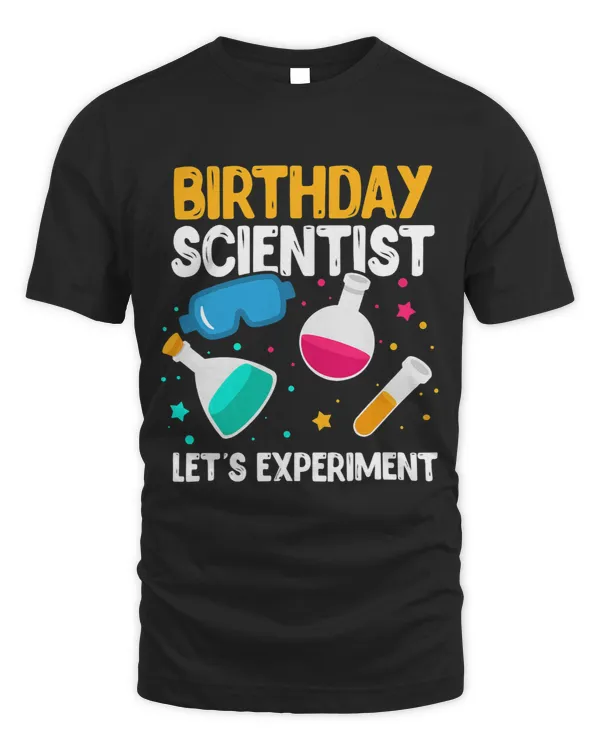 Birthday Scientist Lets Experiment Science BDay