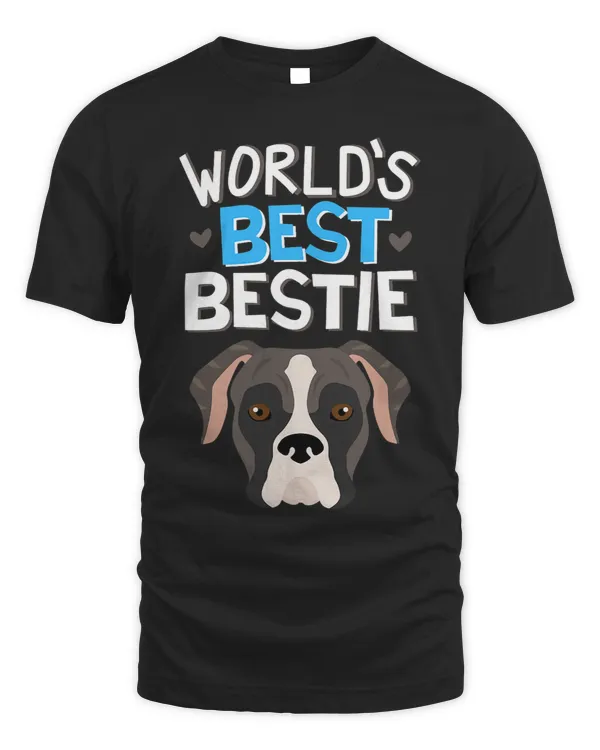 Boxer Brindle Boxer Worlds Best Bestie Dog Lover Boxers Dog