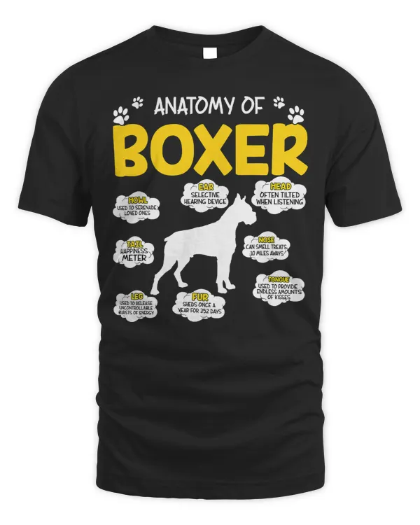 Boxer Anatomy Of Boxer Lover 210 Boxers Boxers Dog