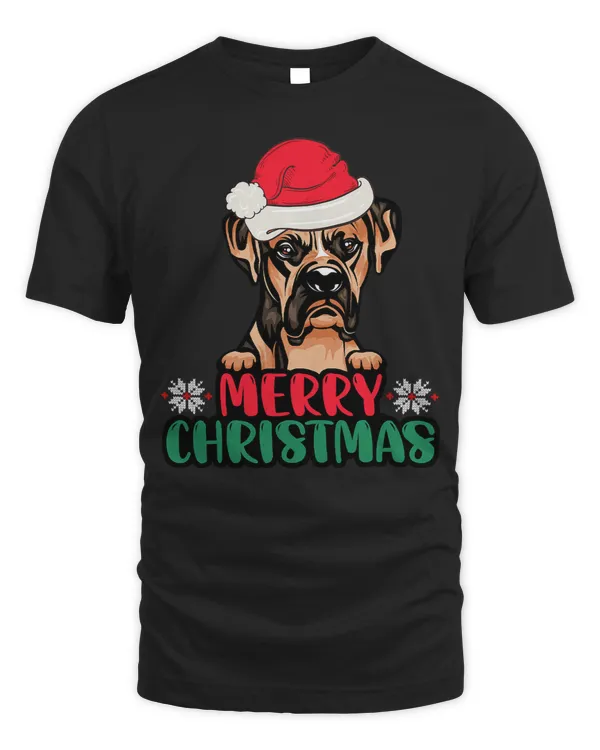 Boxer Christmas funny Dog Lover Owner 18 Boxers Dog