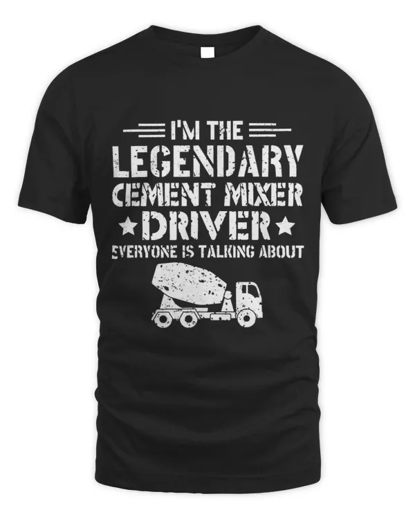 Legendary Cement Mixer Driver Construction Concrete Mixer