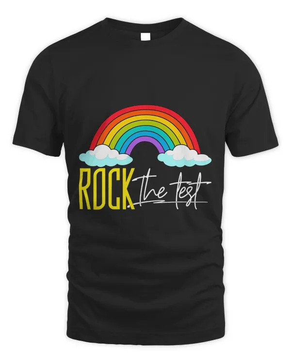 Rock The Test Rainbow Teacher Test Day Testing Day 27