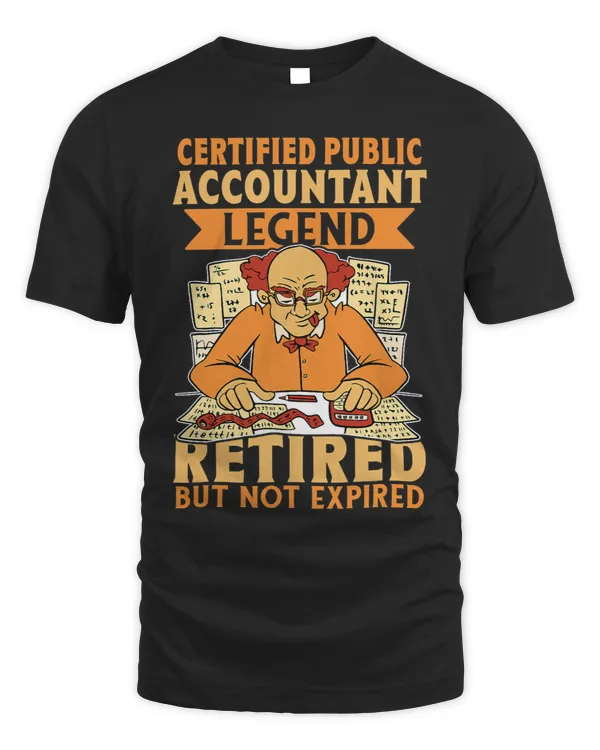Certified Public Accountant Legend Retired But Not Expired