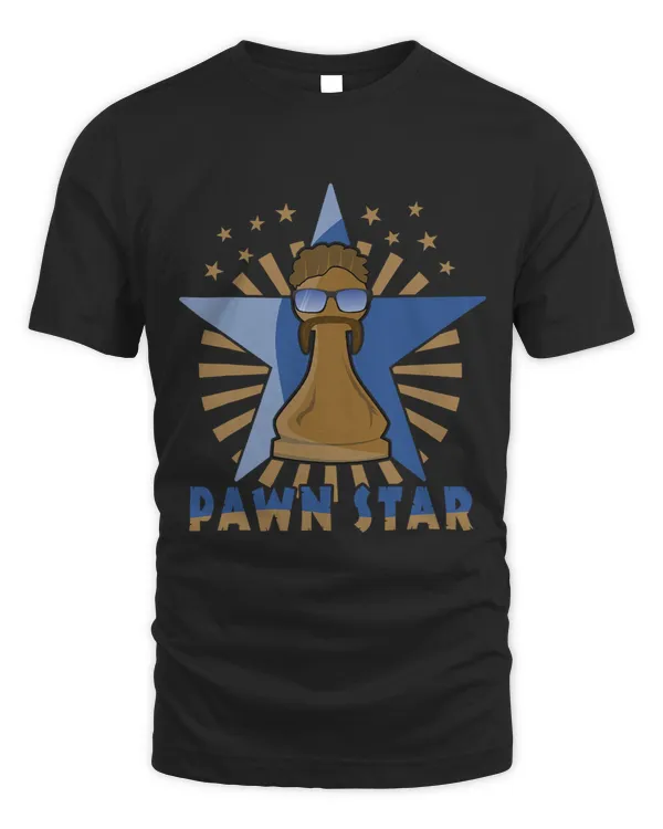 Funny Kawaii Chess Pawn Star