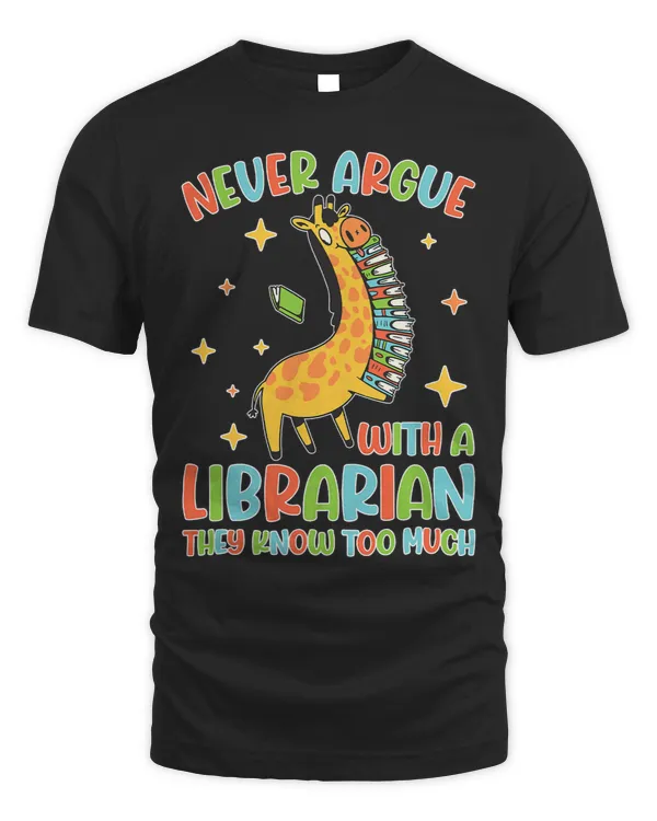 Funny library never argue read book librarian