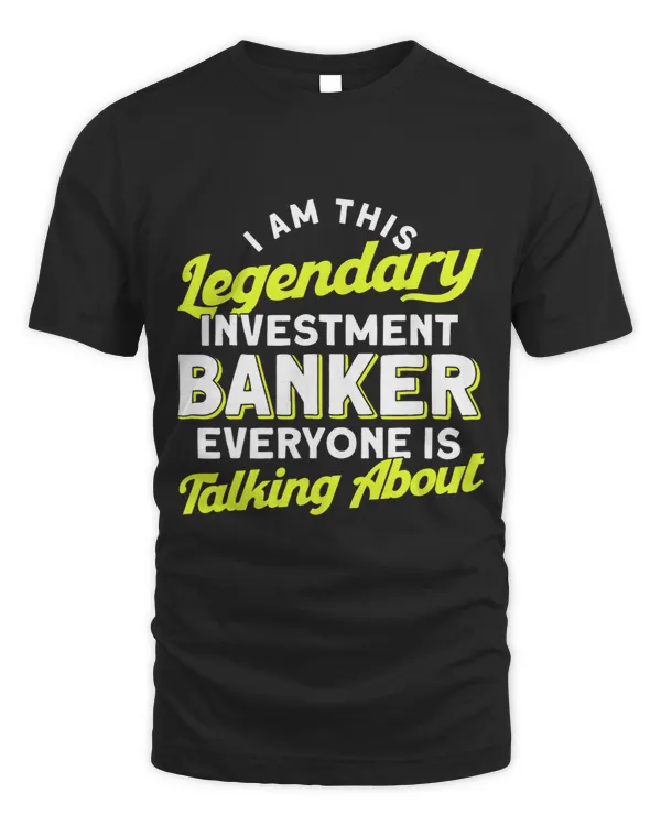 I Am This Legendary Investment Banker