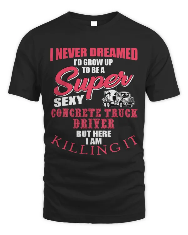 Funny Concrete Truck Driver Outfit Construction Worker