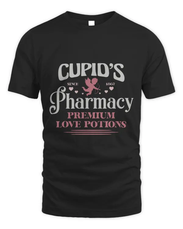 Cupids Pharmacy Love Potions Funny Valentines Day Phamacist