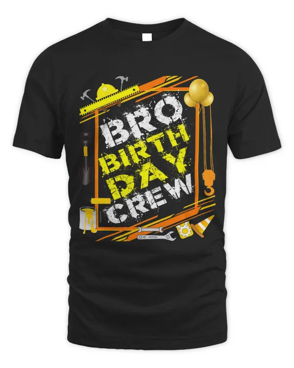 Bro Birthday Crew Construction Birthday Party