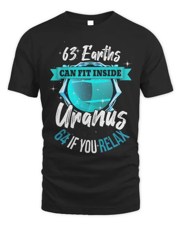 63 Earths can fit inside Uranus funny Astronomy